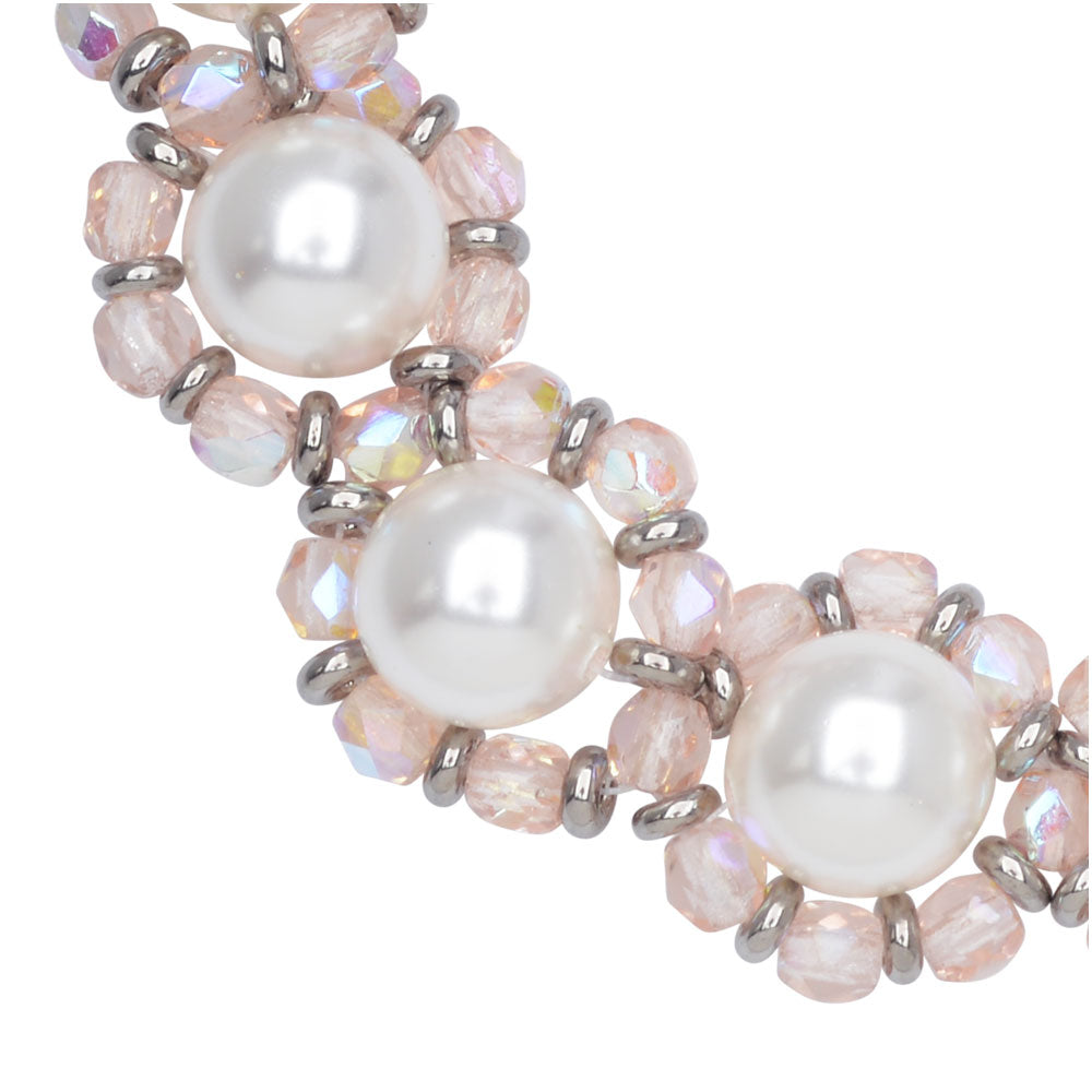 Pink Sateen Bracelet