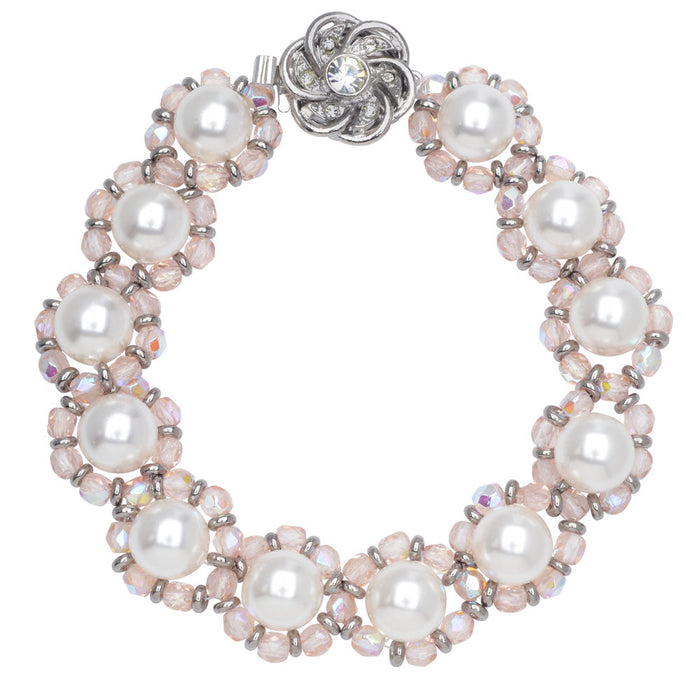 Pink Sateen Bracelet
