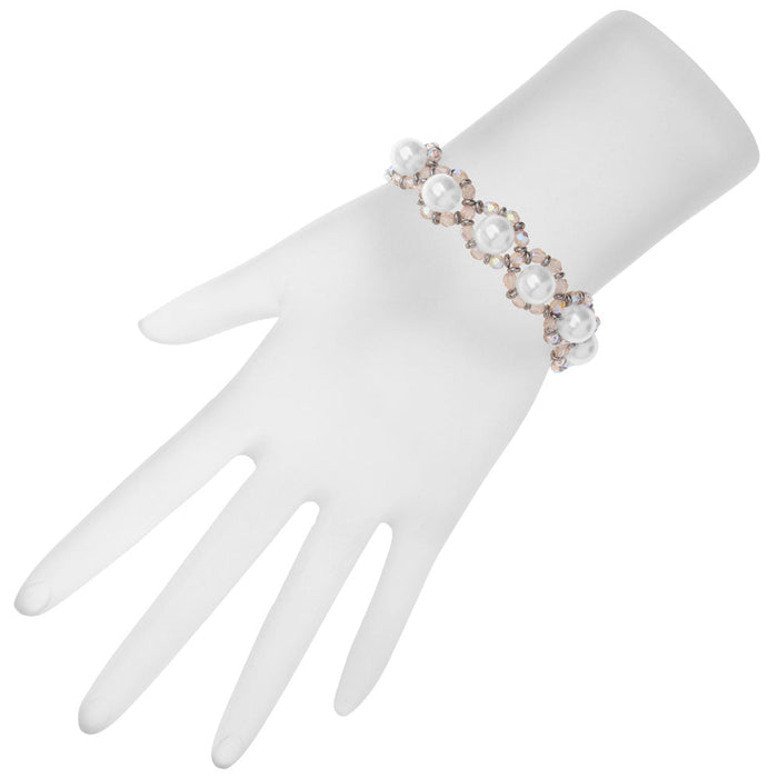 Pink Sateen Bracelet