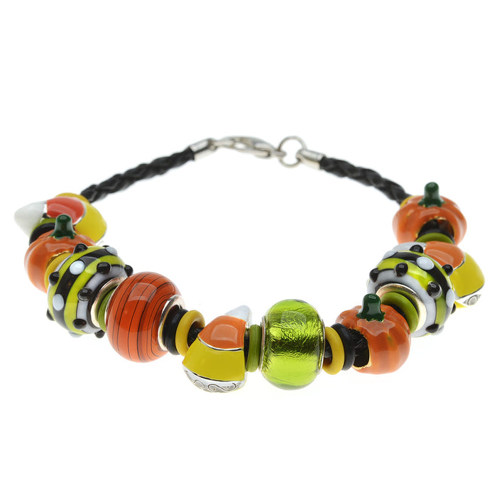 Retired - Trick or Treat European Style Halloween Bracelet
