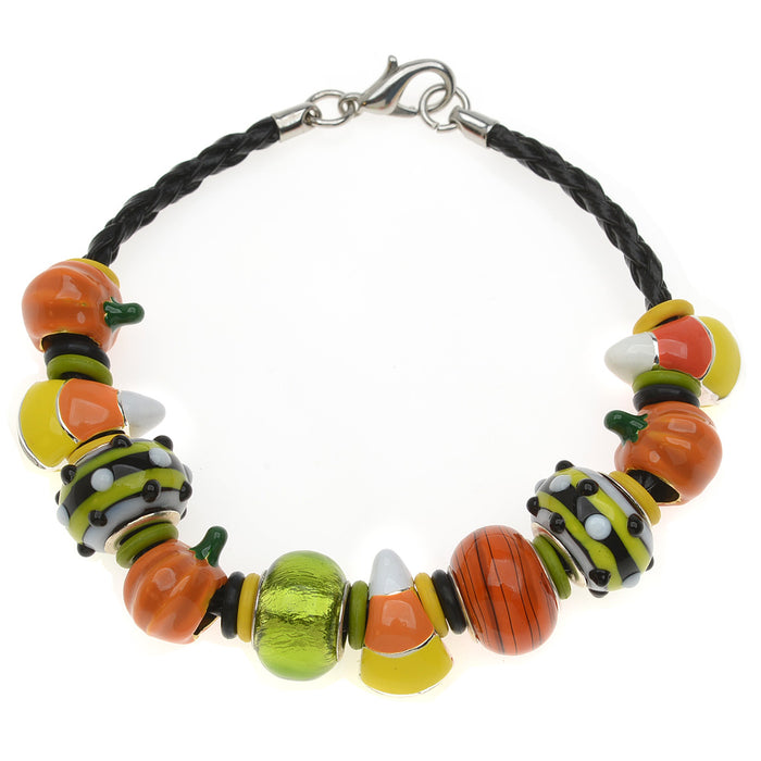 Retired - Trick or Treat European Style Halloween Bracelet