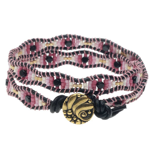 Retired - Pansy Pageant Wrap Bracelet