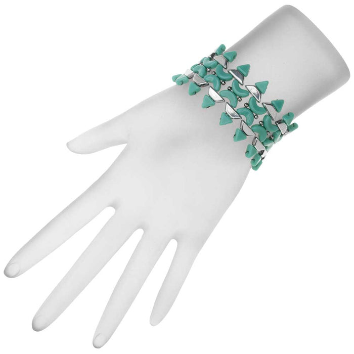 Retired - Puca Traveler Bracelet in Aqua