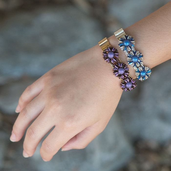 Retired - Petalline Cuff in Lavender