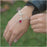 Retired - Ring of Fire Bracelet in Scarlet