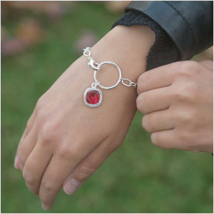 Retired - Ring of Fire Bracelet in Scarlet