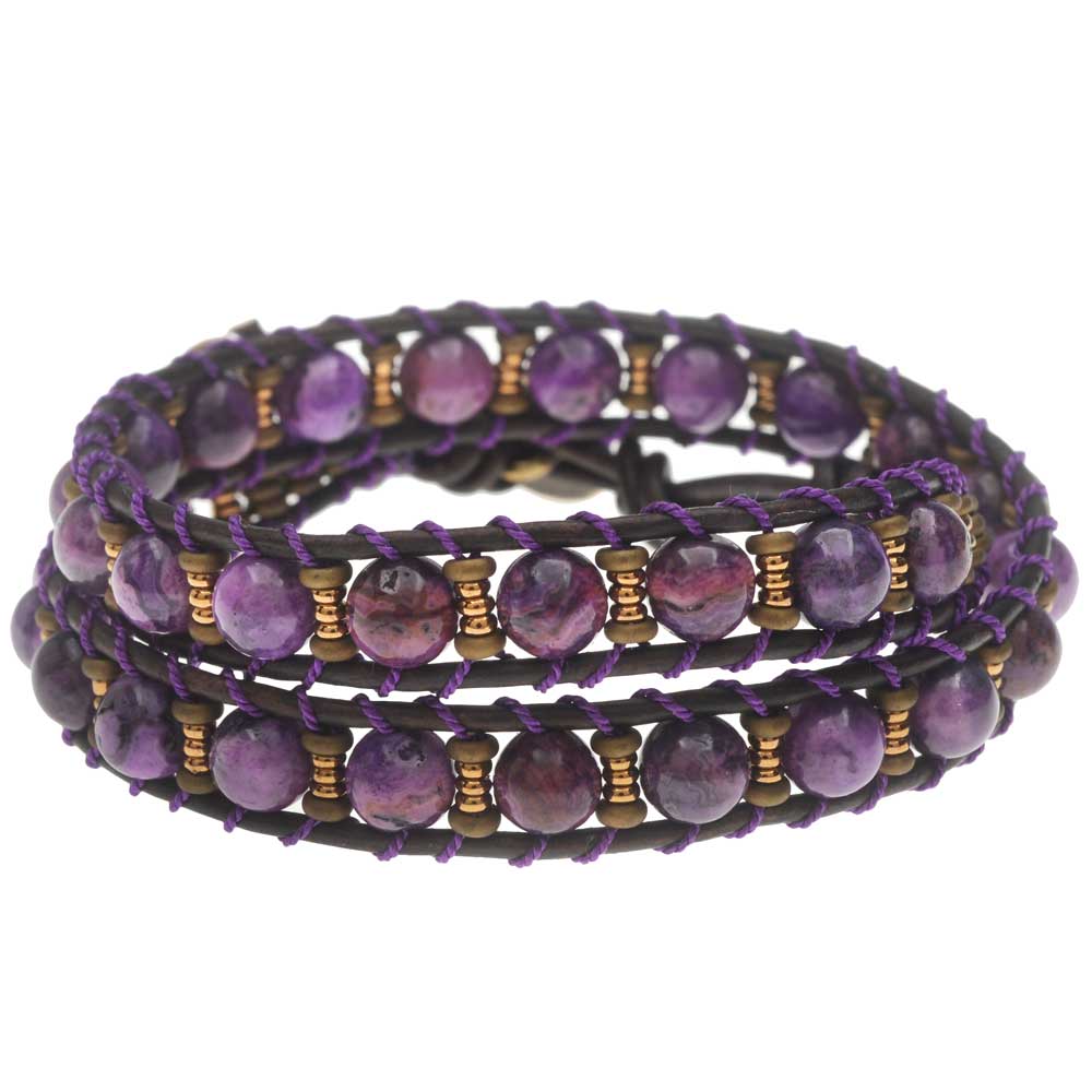 Purple Mountain Majesties Wrap Bracelet (Reboot)
