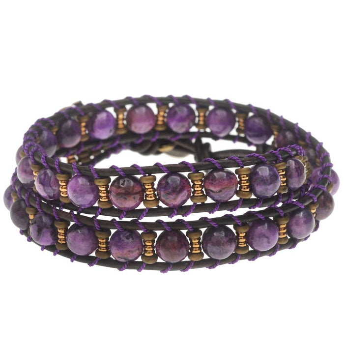 Purple Mountain Majesties Wrap Bracelet (Reboot)
