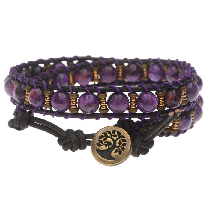 Purple Mountain Majesties Wrap Bracelet (Reboot)