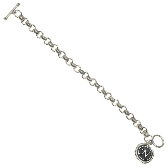 Retired - Monogrammed Charm Bracelet
