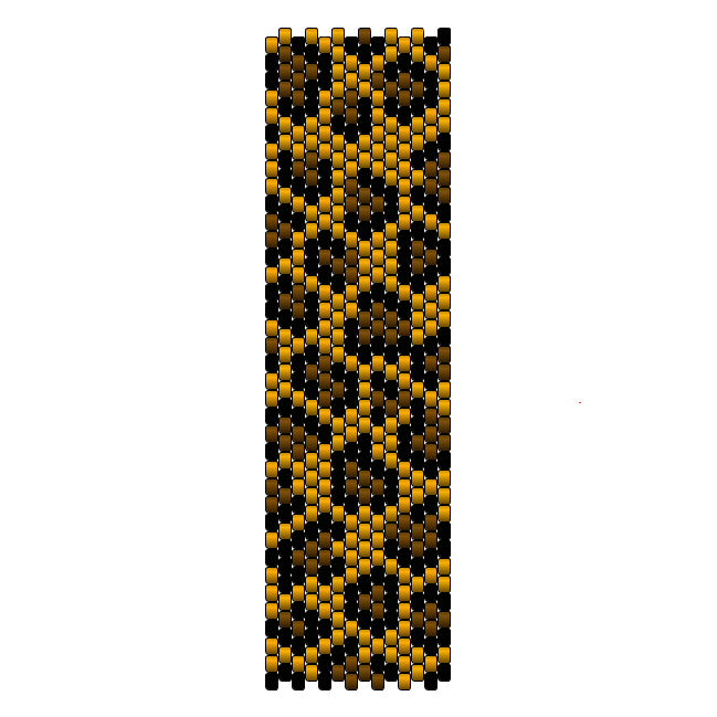 Retired - Leopard Print Beaded Watch