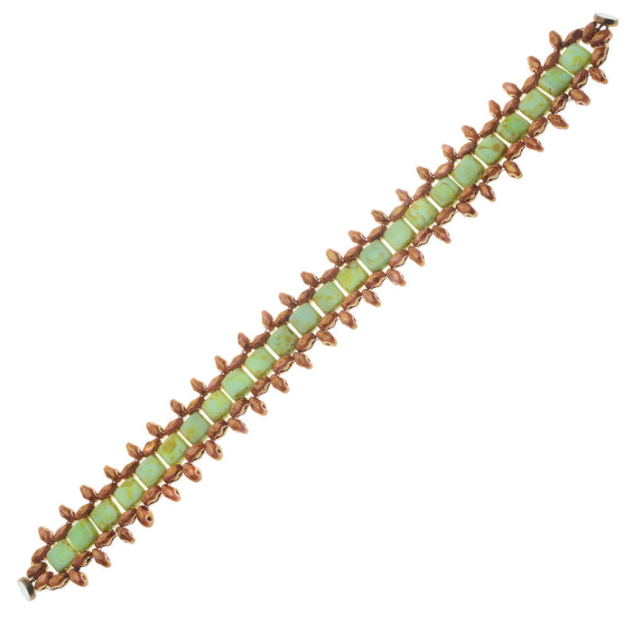 Retired - Avignon Bracelet in Rose and Green