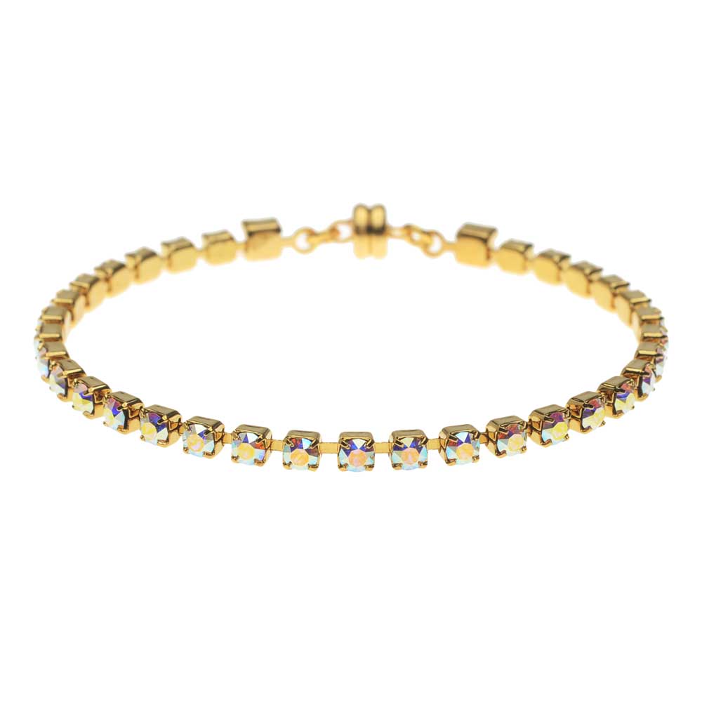 Retired - Crystal AB Rhinestone Tennis Bracelet
