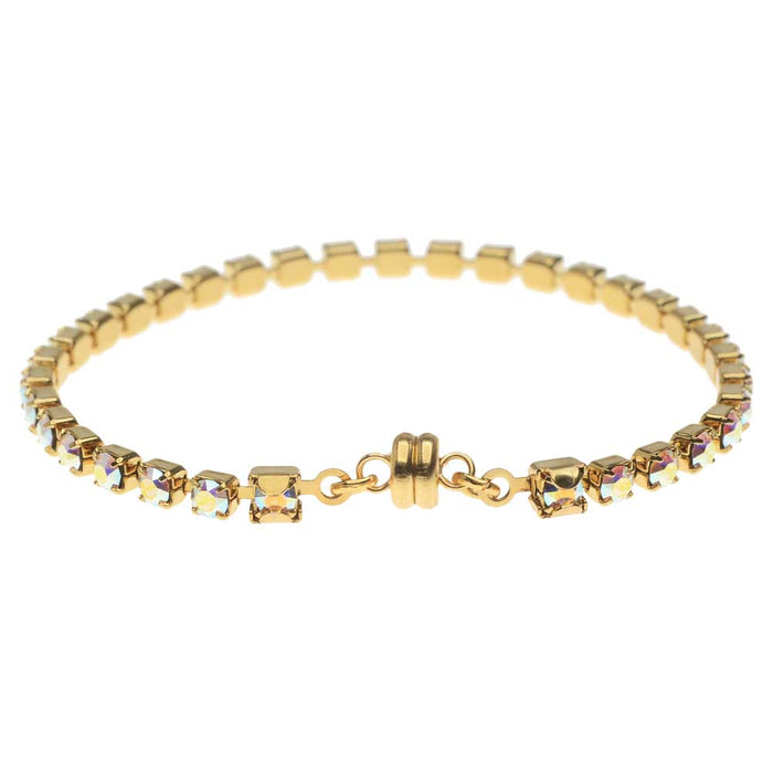 Retired - Crystal AB Rhinestone Tennis Bracelet