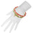 Retired - Holiday Super Kheops Par Puca Memory Wire Bracelet Set