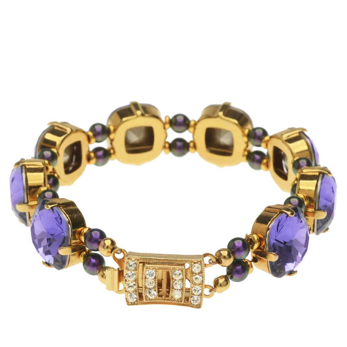 Retired - Vienna Cushion Stone Bracelet