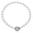 Simply Elegant Austrian Crystal Pearl Bracelet