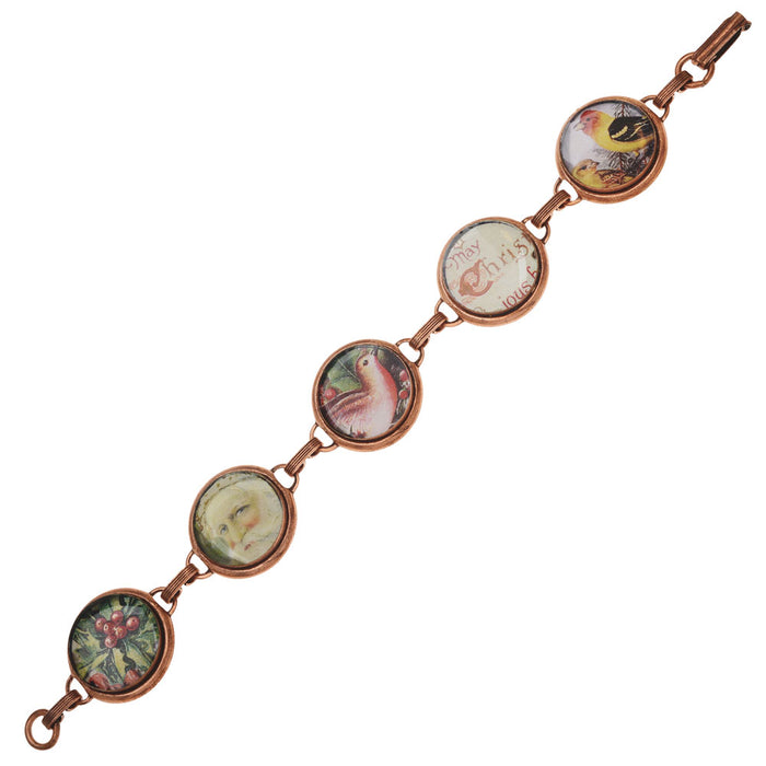 Retired - Holidays of Yore Collage Bracelet