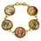 Retired - Angelic Realm Gold Bezel Bracelet