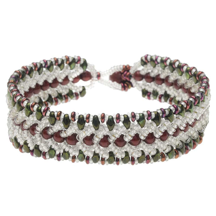 Joyeux Noel Woven Bracelet