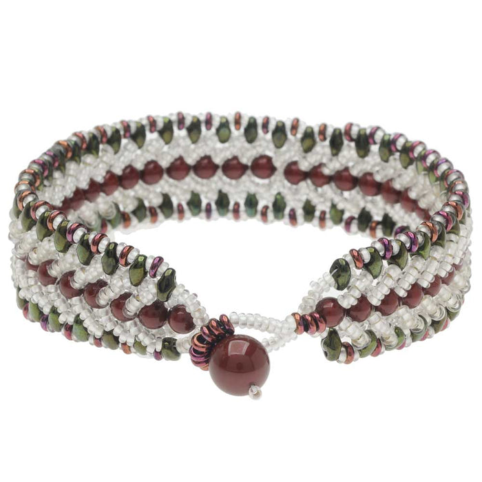 Joyeux Noel Woven Bracelet