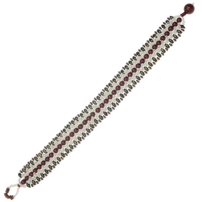 Joyeux Noel Woven Bracelet