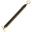 Black Bullion Bracelet