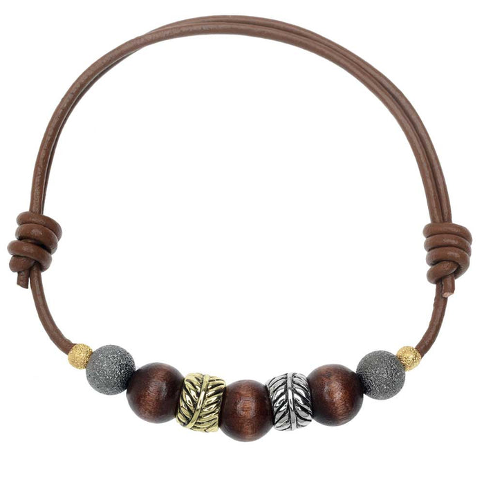 Retired - Wooden Lustre Bracelet