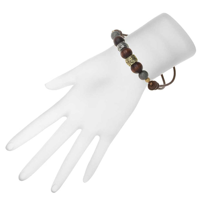 Retired - Wooden Lustre Bracelet