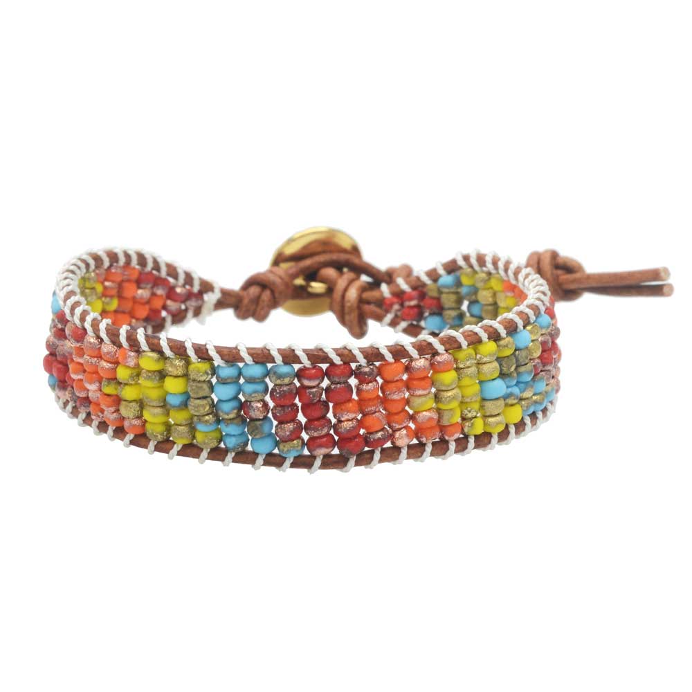 Mesa Gold Dust Wrapit Loom Bracelet (Reboot)