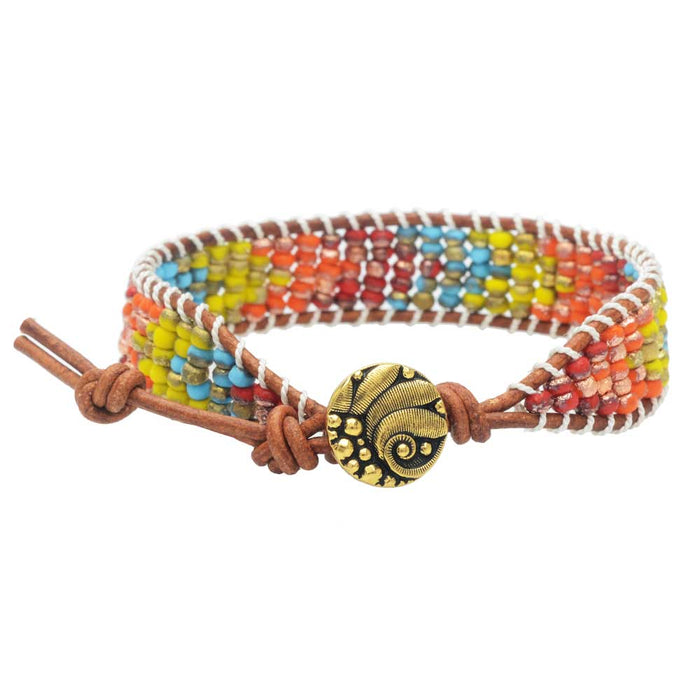 Mesa Gold Dust Wrapit Loom Bracelet (Reboot)