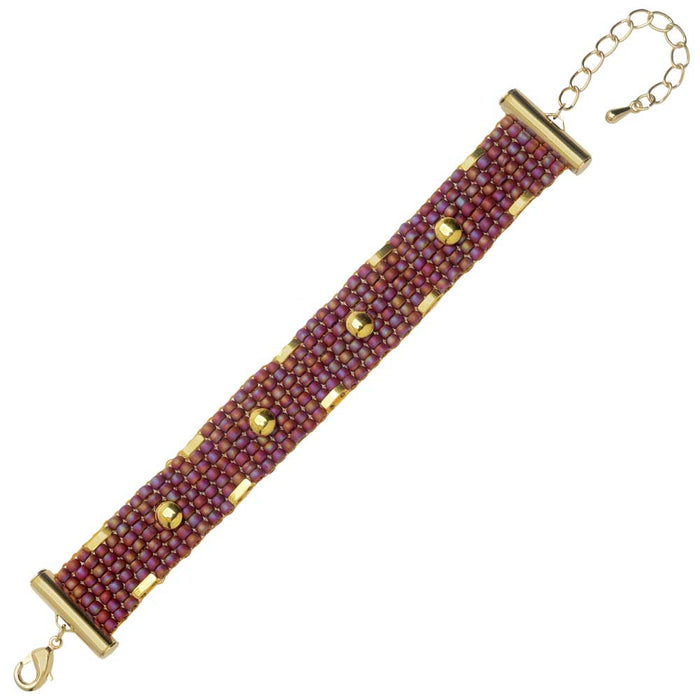 Retired - Kymo Studded Loom Bracelet
