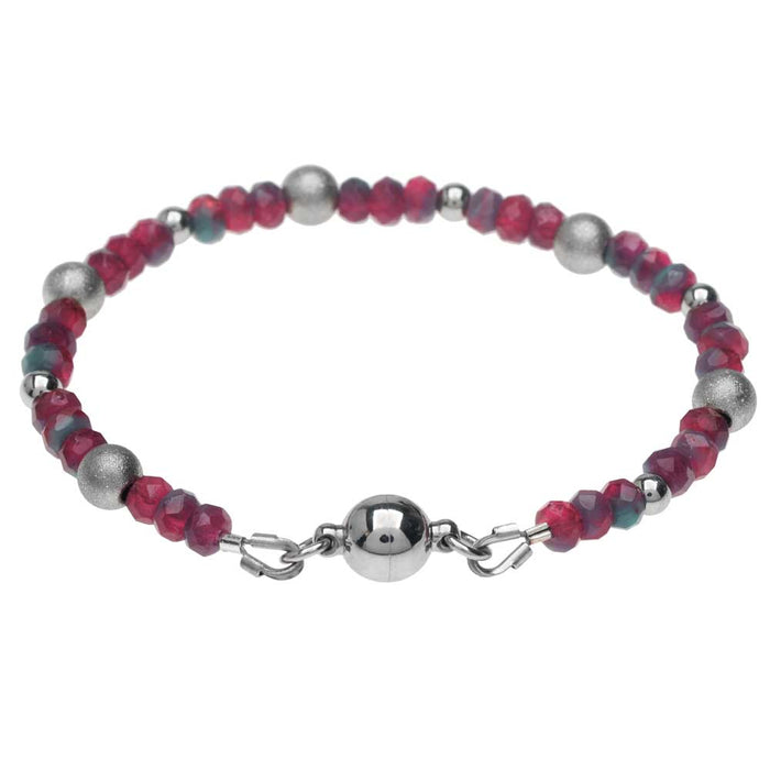 Retired - Fuchsia Matrix Bracelet