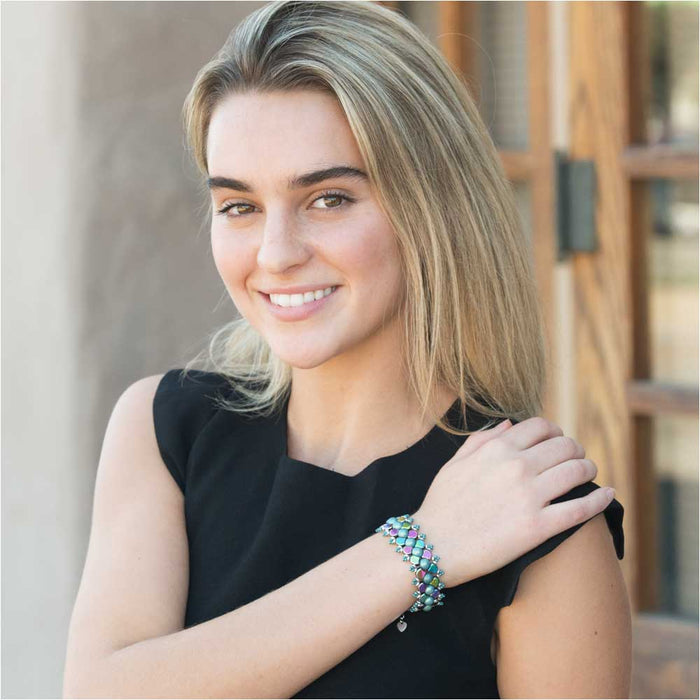Siren's Scale Bracelet in Vitrail