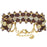 Siren's Scale Bracelet in Rust