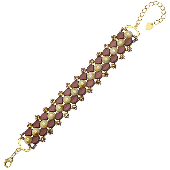 Siren's Scale Bracelet in Rust