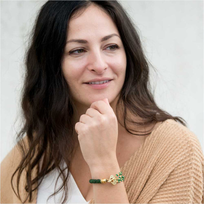 Spruce Toggle Bracelet
