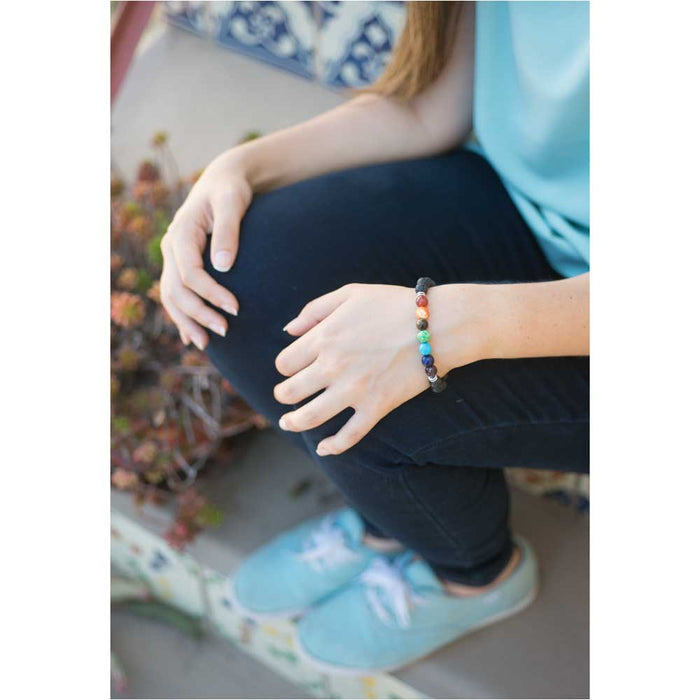 Retired - Chakra Aromatherapy Stretch Bracelet