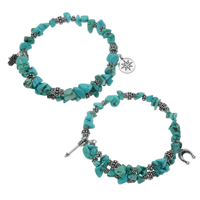 Retired - Wanderer Memory Wire Bracelet Set