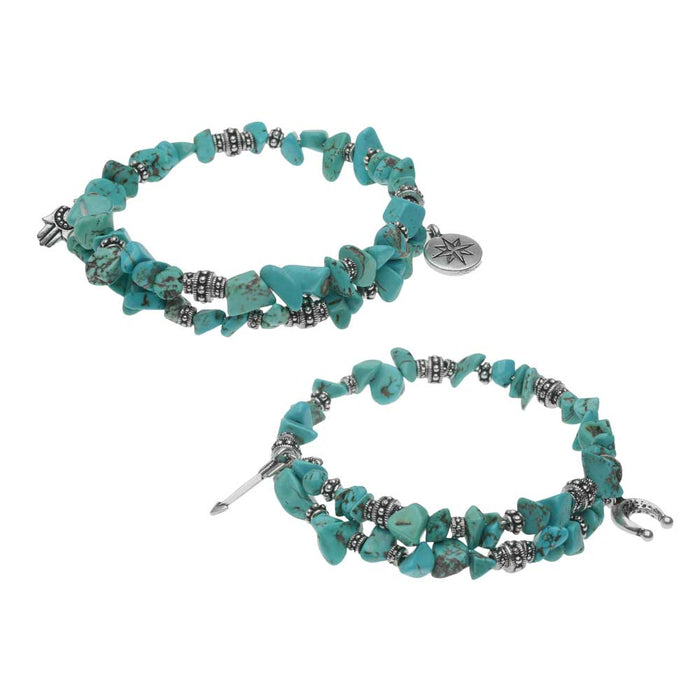 Retired - Wanderer Memory Wire Bracelet Set