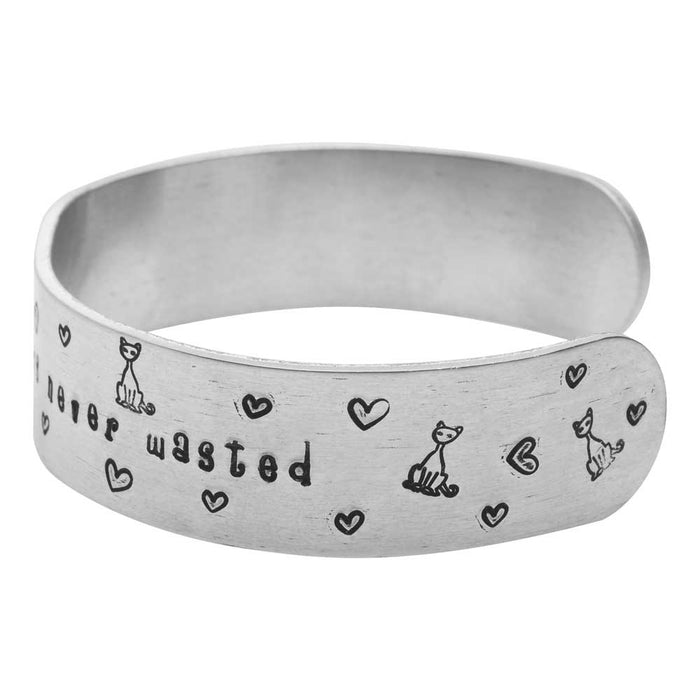 Retired - Time Spent with Cats Cuff Bracelet