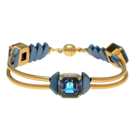Retired - Imperial Deco Bracelet in Crystal Army Green DeLite