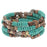 Retired - Thunderbird Gemstone Memory Wire Bracelet