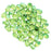 Czech Glass Beads 9mm Teardrop Peridot Green AB (1 Strand)