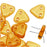 CzechMates 2-Hole Triangle Beads 6mm - Topaz / Champagne Luster (10 Gram Tube)