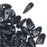 Czech Glass, Prong Beads 6x3.5mm, Hematite (2.5" Tube)