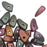 Czech Glass, Prong Beads 6x3.5mm, Matte Metallic Bronze Iris (2.5" Tube)