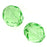 Czech Fire Polished Glass Beads 10mm Round Peridot (1 Strand)