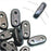 CzechMates Glass, 2-Hole Bar Beads 6x2mm, Metallic Amethyst Luster (2.5" Tube)
