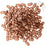CzechMates Glass, 2-Hole Bar Beads 6x2mm, Matte Metallic Bronze Copper (2.5" Tube)